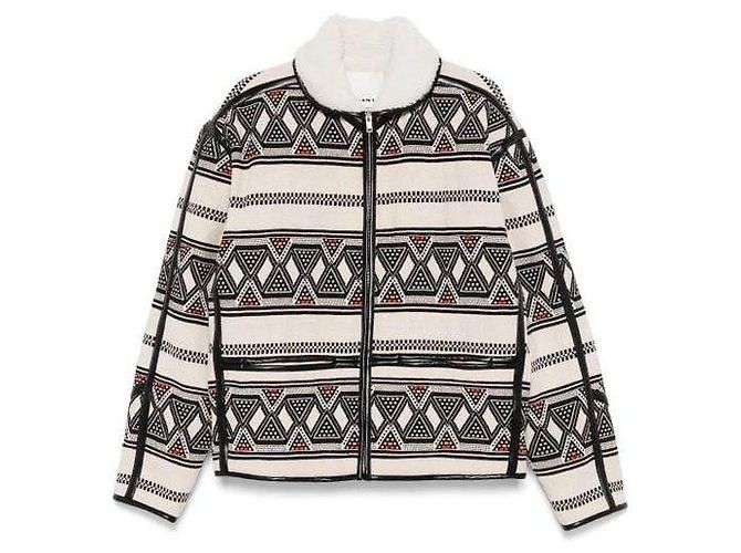 Isabel Marant NELKIS ECBK Jacke Weiß - Ansicht 4