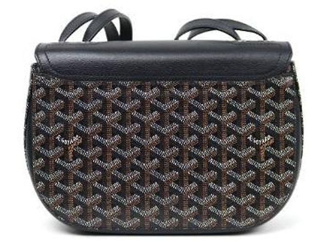 233 Goyard Borsa a tracolla nera - vista 3