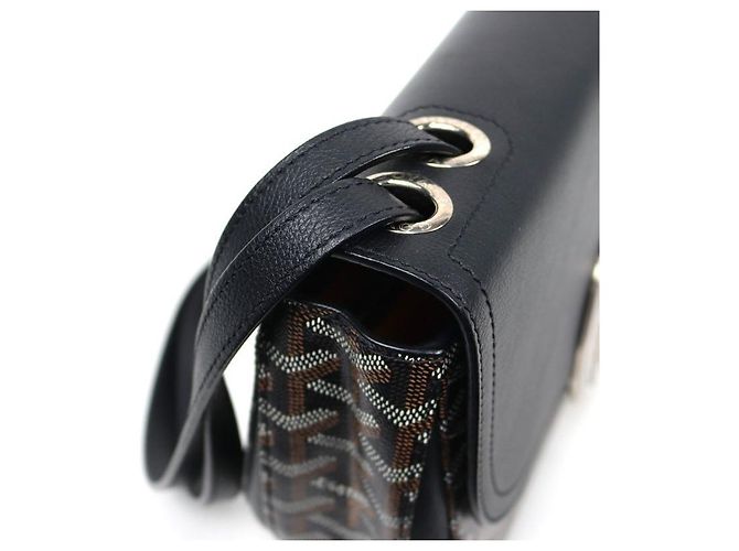 233 Goyard Borsa a tracolla nera - vista 5