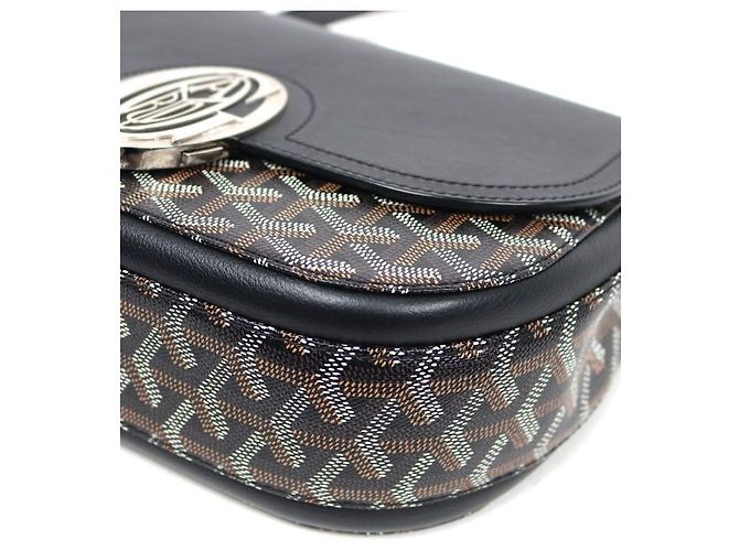 233 Goyard Borsa a tracolla nera - vista 7