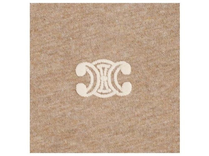 Céline Camiseta Triofe de punto de algodón Naranja - vista 3