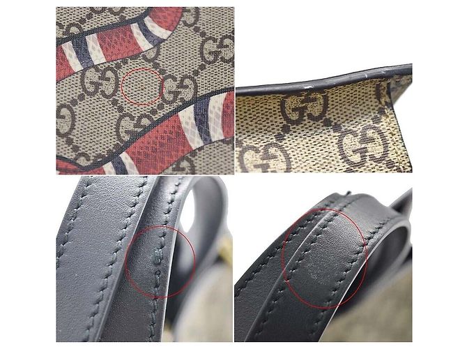 Gucci Supreme Kingsnake Two Way Bag - Ansicht 9