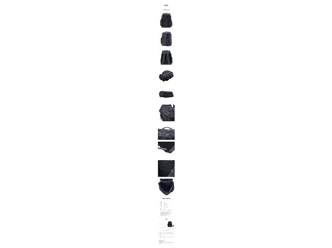 Gucci Men's Large GG Polyester Backpack FACPL Black - view 11