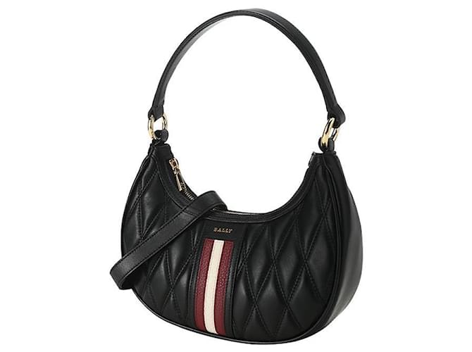 Bally Mini Bag DEYR Black/Yellow Gold Nero - vista 3