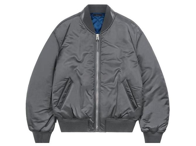 Tom Ford Giacca Bomber in Raso Marrone - vista 6