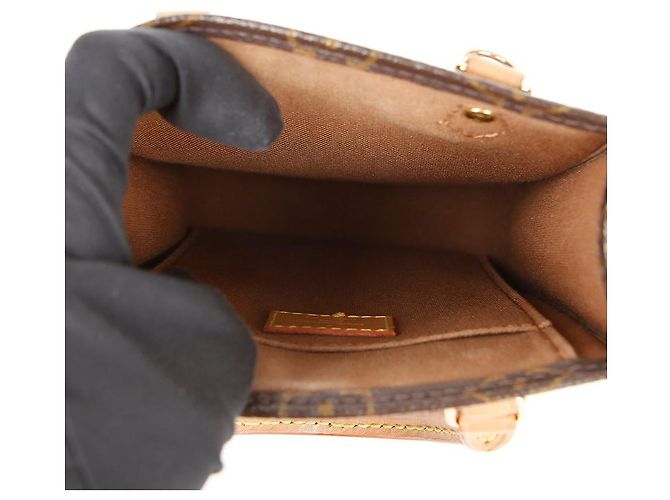 Louis Vuitton SAC PLA PETIT TOTE SHOULDER BAG Arancione - vista 9