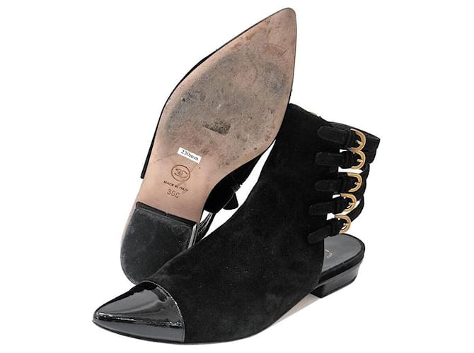 Chanel Botas de ante Negro - vista 2