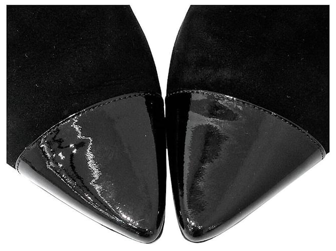 Chanel Botas de ante Negro - vista 3