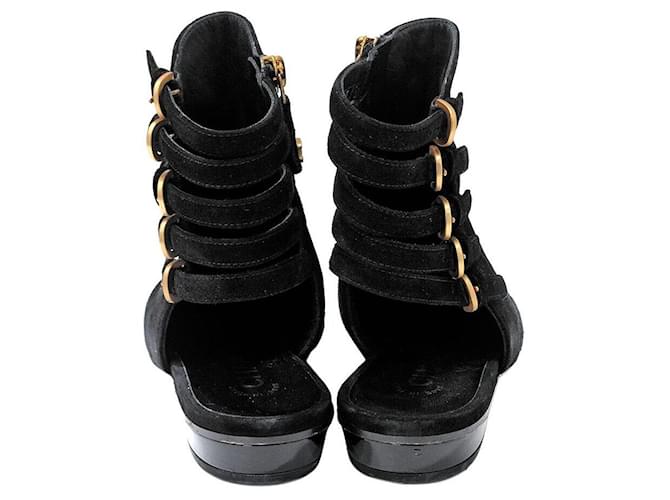 Chanel Botas de ante Negro - vista 4