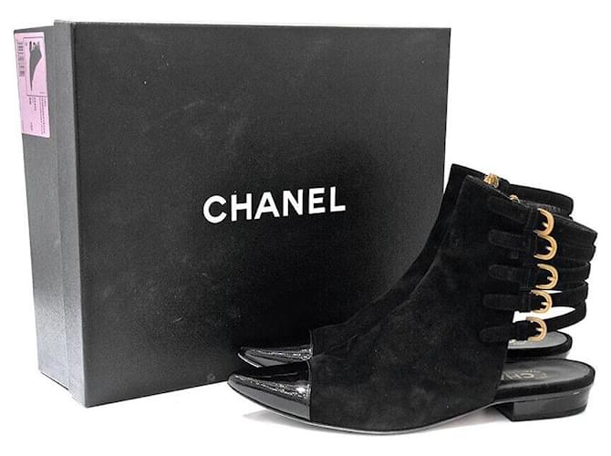 Chanel Botas de ante Negro - vista 6