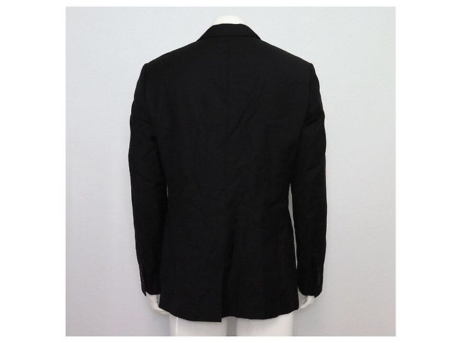 Dior Men's Black Wool Twill Two-Button Jacket - view 4