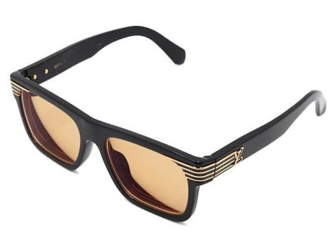 Louis Vuitton Gafas de sol unisex LV Slide Square Negro - vista 2
