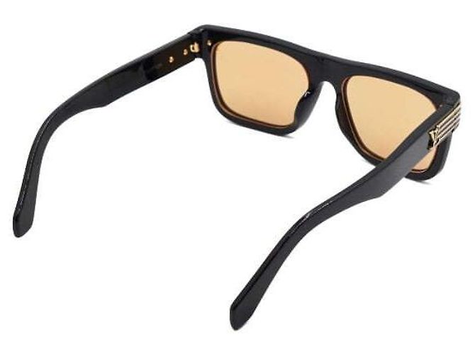 Louis Vuitton Gafas de sol unisex LV Slide Square Negro - vista 3