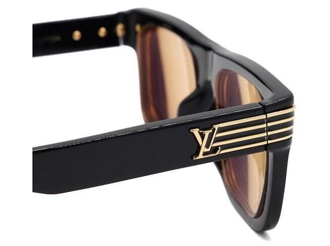 Louis Vuitton Gafas de sol unisex LV Slide Square Negro - vista 4