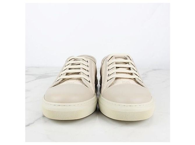 Gucci Leder-Sneaker beige Braun - Ansicht 2