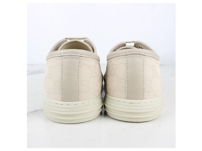 Gucci Leder-Sneaker beige Braun - Ansicht 3