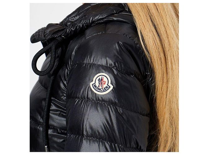 Moncler Giacca corta in piumino Jasmin Black - vista 4