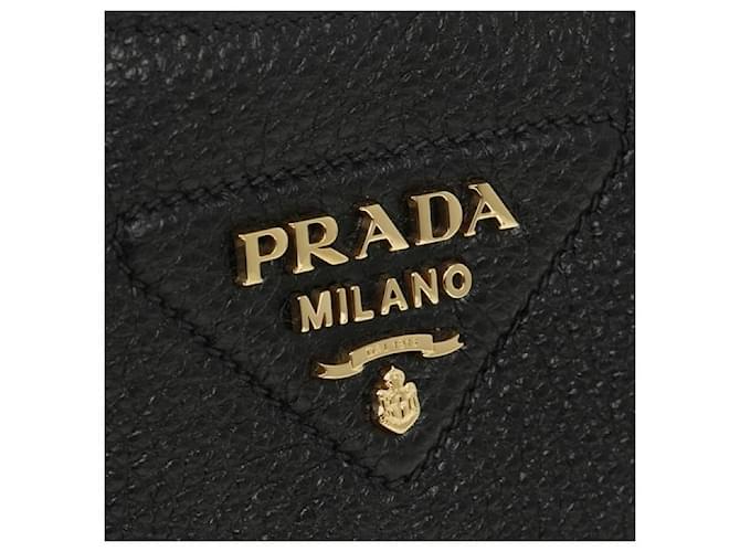 Prada Mini borsa a tracolla in pelle Nero - vista 5