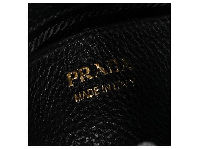 Prada Mini borsa a tracolla in pelle Nero - vista 6