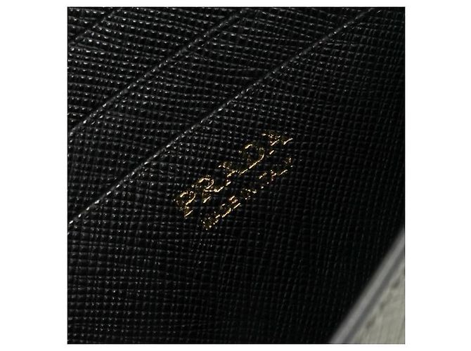 Prada Mini borsa in pelle Saffiano stamp : Nero - vista 6