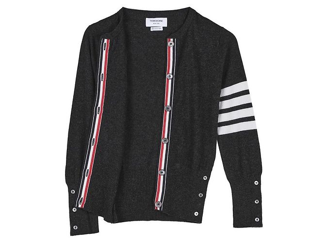 Thom Browne Kaschmir-Cardigan für Damen Schwarz - Ansicht 4