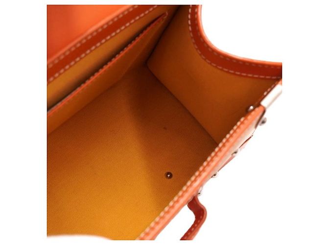 Goyard Borsa Tote e Borsa a Tracolla Crossbody Saigon PM Arancione - vista 6