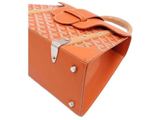 Goyard Borsa Tote e Borsa a Tracolla Crossbody Saigon PM Arancione - vista 9