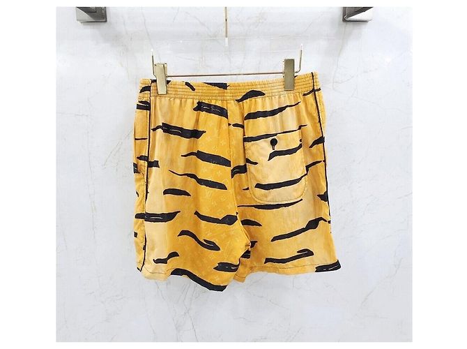 Louis Vuitton Pyjamashorts mit Monogramm-Print Golden - Ansicht 2