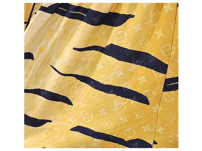 Louis Vuitton Pyjamashorts mit Monogramm-Print Golden - Ansicht 3