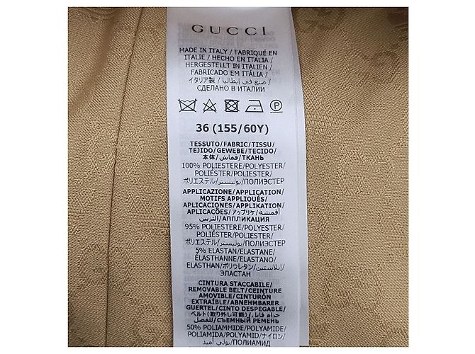Gucci Gonna in jacquard con cintura inutilizzata Arancione - vista 9