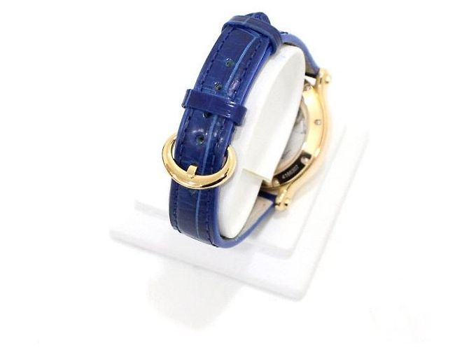 Chopard Relógio Automático Feminino Happy Sport com Diamantes e Pulseira de Couro Rosa - vista 5