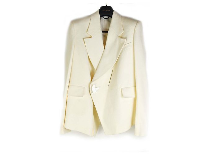 Louis Vuitton Oversized Wool Setup White - view 2