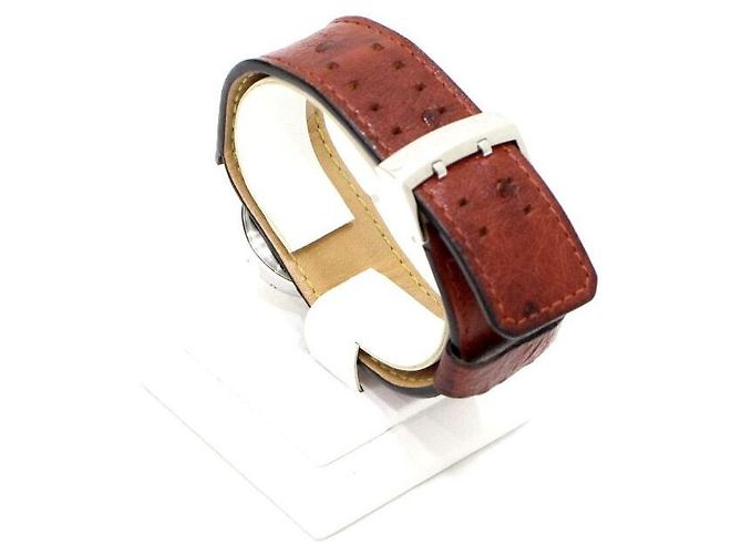 Louis Vuitton Relógio de Quartzo com pulseira de avestruz para mulheres Multicor - vista 5