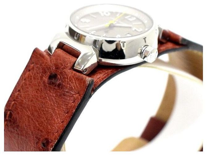 Louis Vuitton Relógio de Quartzo com pulseira de avestruz para mulheres Multicor - vista 8