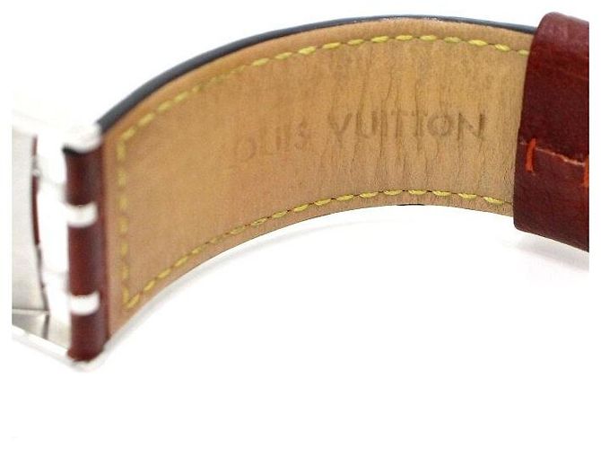 Louis Vuitton Relógio de Quartzo com pulseira de avestruz para mulheres Multicor - vista 9