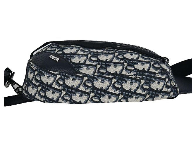Dior Borsa crossbody slingback Oblique Scarab - vista 4