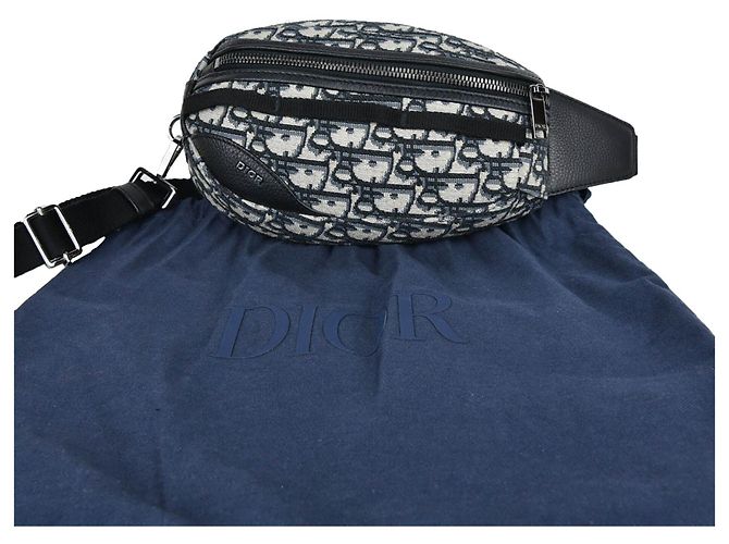 Dior Borsa crossbody slingback Oblique Scarab - vista 6