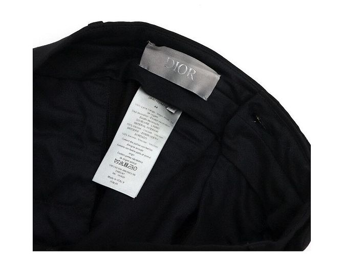 Dior Black Wool Men's Pants - view 7