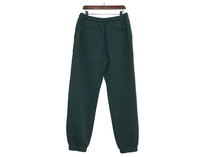 Burberry Pantalones Jogger para Hombre Walport Bordados en Algodón Verde - vista 4