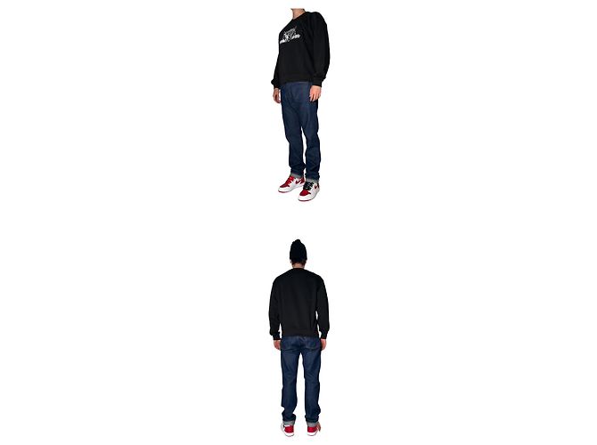 Kenzo Sudadera clásica de algodón Happy Tiger Multicolor - vista 2
