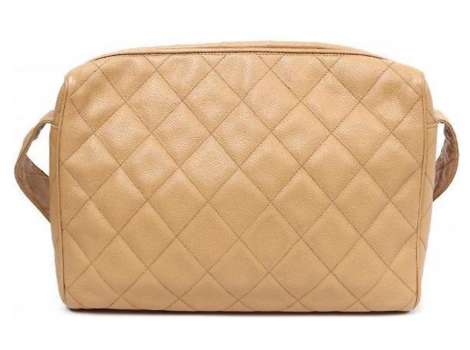 Chanel Borsa a tracolla Beige Golden Ball Marrone - vista 3