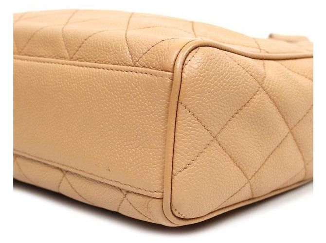Chanel Borsa a tracolla Beige Golden Ball Marrone - vista 6