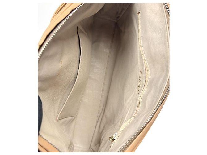 Chanel Borsa a tracolla Beige Golden Ball Marrone - vista 9