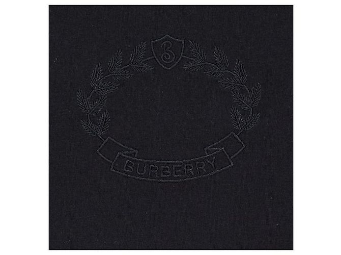 Burberry Baumwoll-T-Shirt mit gesticktem Eichenblatt-Wappen - Ansicht 4
