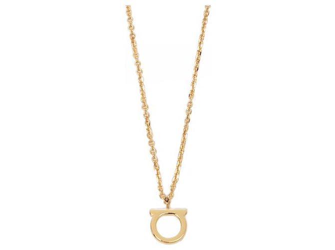 Salvatore Ferragamo Set Collana e Orecchini Gancini - vista 10
