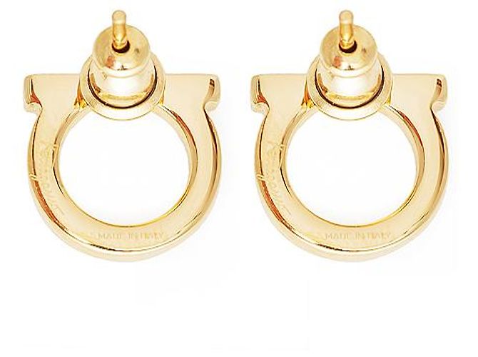 Salvatore Ferragamo Set Collana e Orecchini Gancini - vista 7