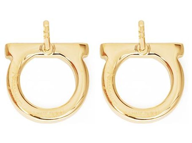 Salvatore Ferragamo Set Collana e Orecchini Gancini - vista 8