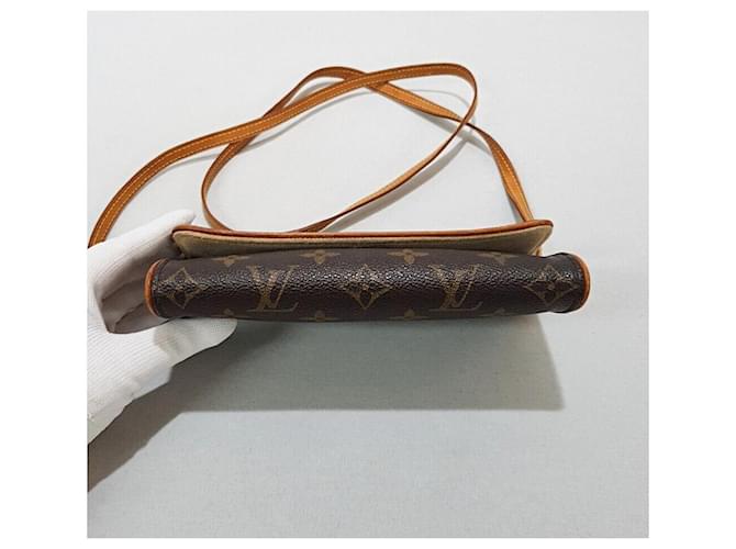 Louis Vuitton Monogram Pochette Twin PM Marrone - vista 6