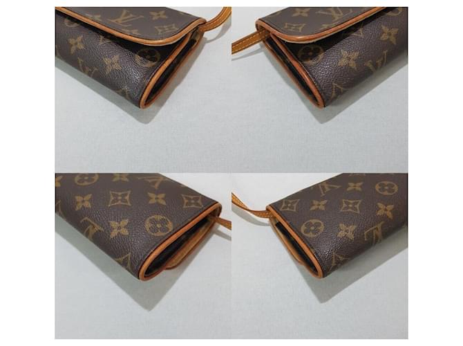 Louis Vuitton Monogram Pochette Twin PM Marrone - vista 7