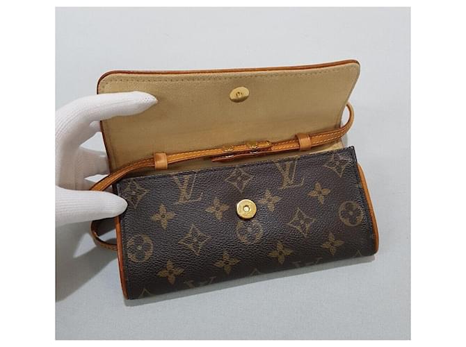 Louis Vuitton Monogram Pochette Twin PM Marrone - vista 8